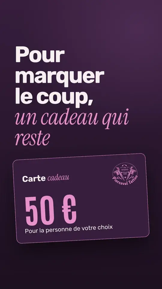 Story Instagram annonçant une carte cadeau